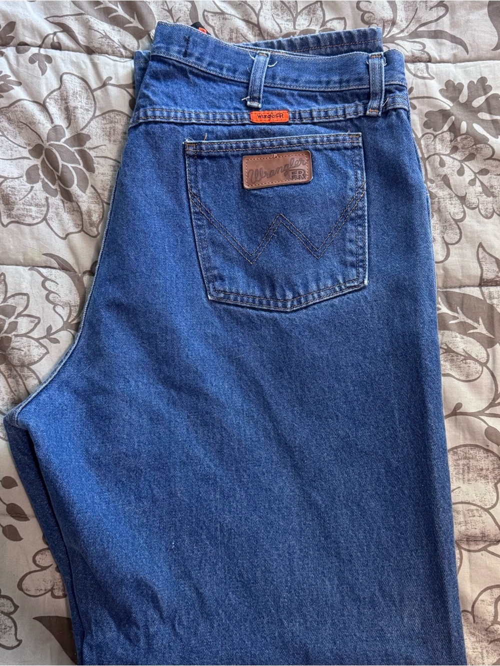 Wrangler Men’s FR Regular Fit Jeans
